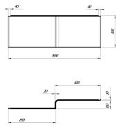 Панель "LINEA" 165 R 02лин16585п 1 Marka