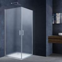 Душевой уголок Alpha VSR2-3AL7090CL, 900*700, хром, стекло прозрачное Vincea