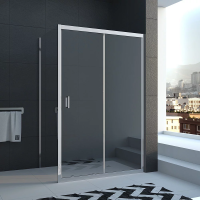 Душевой угол раздвижной прямоугольный RV046-14070-01-C5 1400х700х1850 Цвет профиля Хром Стекло Прозрачное Veconi