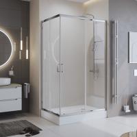 Душевой уголок прямоугольный UNO-195-AH-2-90/70-C-Cr 900x700x1950 BelBagno