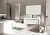 Тумба Milacco 100П 1в.я. Pure White (верх) У72787 Marka One